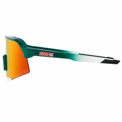 100% S3 Sport Performance Vented Baseball Sunglasses W/ Interchangeable Lenses (BORA - Hansgrohe Team Gloss Metallic / Matte White - HiPER Red Multilayer Mirror Lens) -Cheap Baseball Bats Store 100 60005 00012GlossMetMatteWhiteRedMultiMirror3