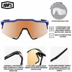 100% Speedcraft Sport Performance Baseball Sunglasses HD Interchangeable Lens (Gloss Cobalt Blue - Copper Mirror Lens) 9 100% Speedcraft Sport Performance Baseball Sunglasses HD Interchangeable Lens (Gloss Cobalt Blue - Copper Mirror Lens) -Cheap Baseball Bats Store 100 60007 00007 cooperinfographic2 1 2157fec5 89f7 478c a8c2 020cd15c1b03
