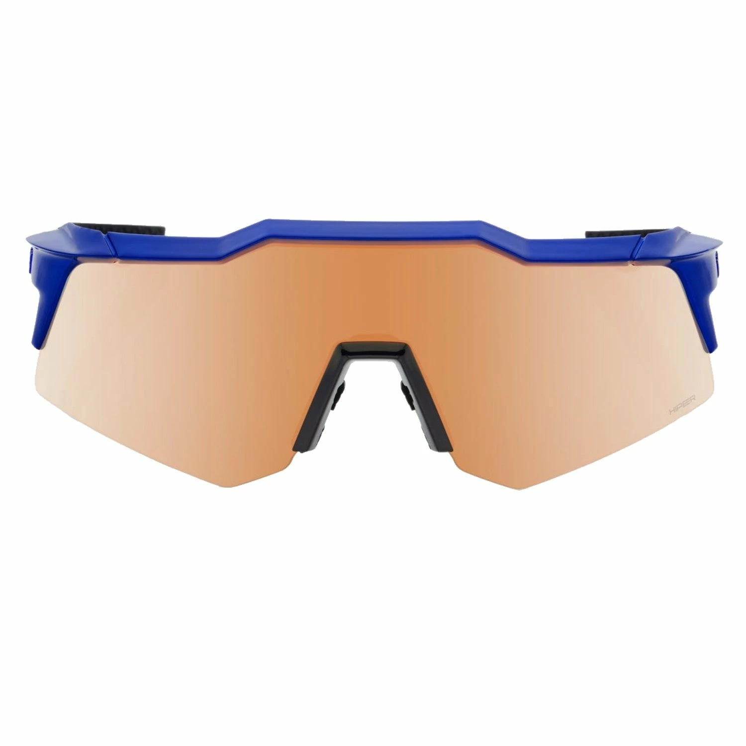 100% Speedcraft XS Sport Performance Sunglasses - Sport And Cycling Eyewear (Gloss Cobalt Blue - HiPER Copper Mirror Lens) 2 100% Speedcraft XS Sport Performance Sunglasses - Sport And Cycling Eyewear (Gloss Cobalt Blue - HiPER Copper Mirror Lens) - Image 2