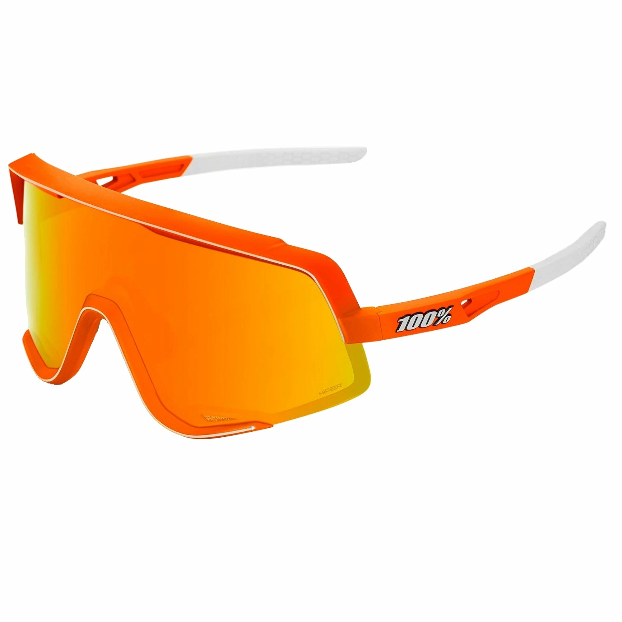 100% Glendale Xtreme Sports Performance Sunglasses W Interchangeable Lenses (Soft Tact Neon Orange - Hiper Red Multilayer Mirror Lens) 1 100% Glendale Xtreme Sports Performance Sunglasses W Interchangeable Lenses (Soft Tact Neon Orange - Hiper Red Multilayer Mirror Lens)
