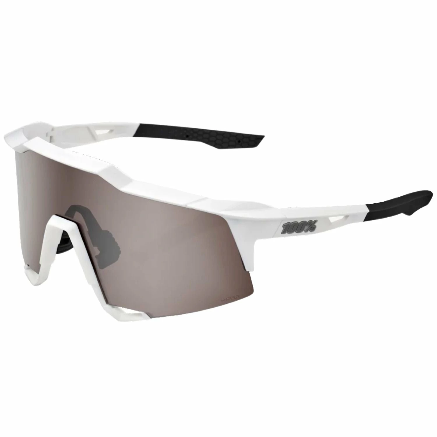 100% Speedcraft Sport Performance Baseball Sunglasses HD Interchangeable Lens (Matte White/Silver Mirror Lens) 1 100% Speedcraft Sport Performance Baseball Sunglasses HD Interchangeable Lens (Matte White/Silver Mirror Lens)
