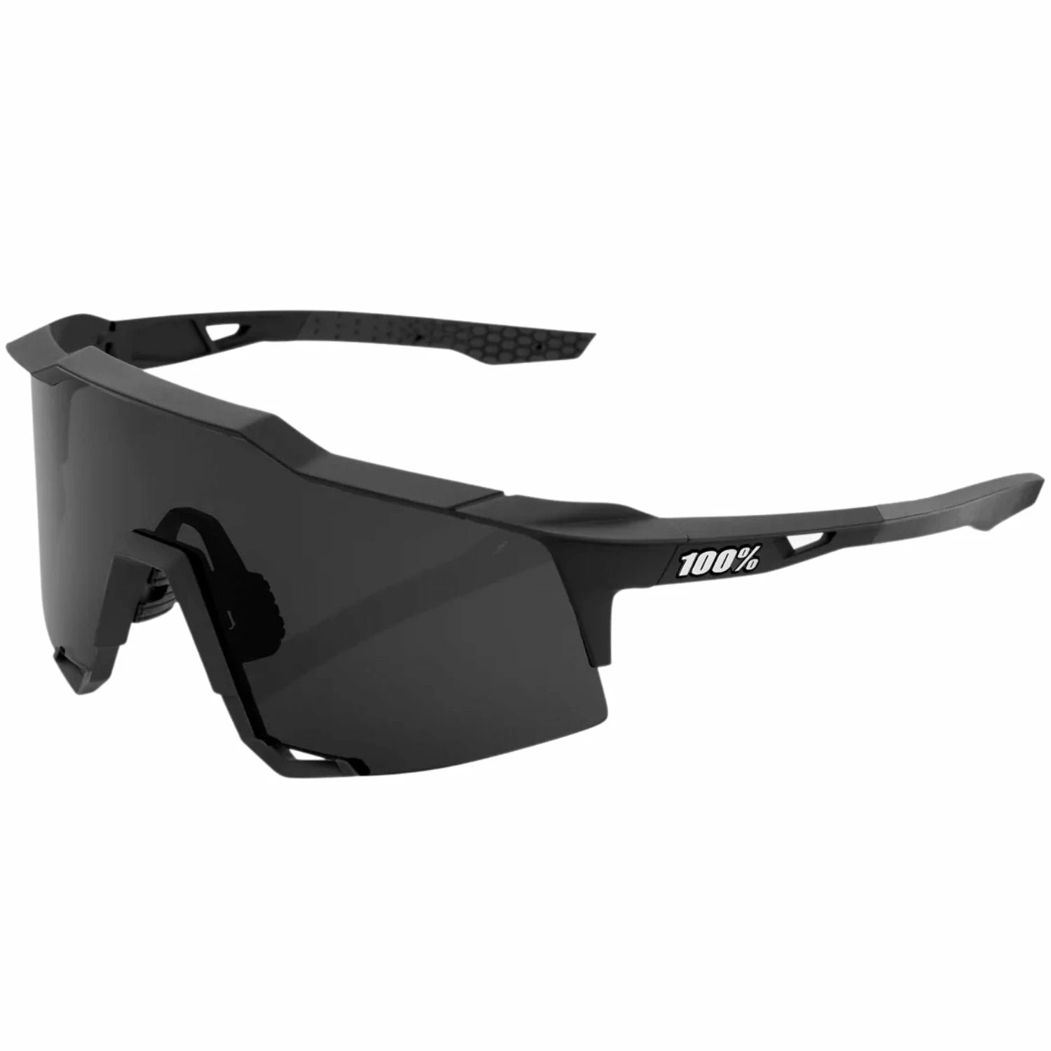 100% Speedcraft Sport Performance Baseball Sunglasses HD Interchangeable Lens (Soft Tact Black - Smoke Lens) 1 100% Speedcraft Sport Performance Baseball Sunglasses HD Interchangeable Lens (Soft Tact Black - Smoke Lens)