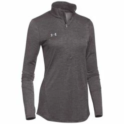 Under Armour Novelty Women's 1/2 Zip (Charcoal)