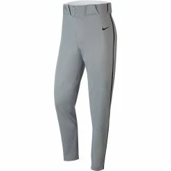 Nike Vapor Select Piped Men's Baseball Pants (Gray/Navy)