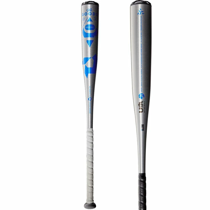 Clearance – 2022 DeMarini The Goods One Piece (-5) USA Baseball Bat: WTDXUO5-22