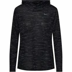 Nike Legend Veneer Women's Hoodie Sweatshirt (Black)