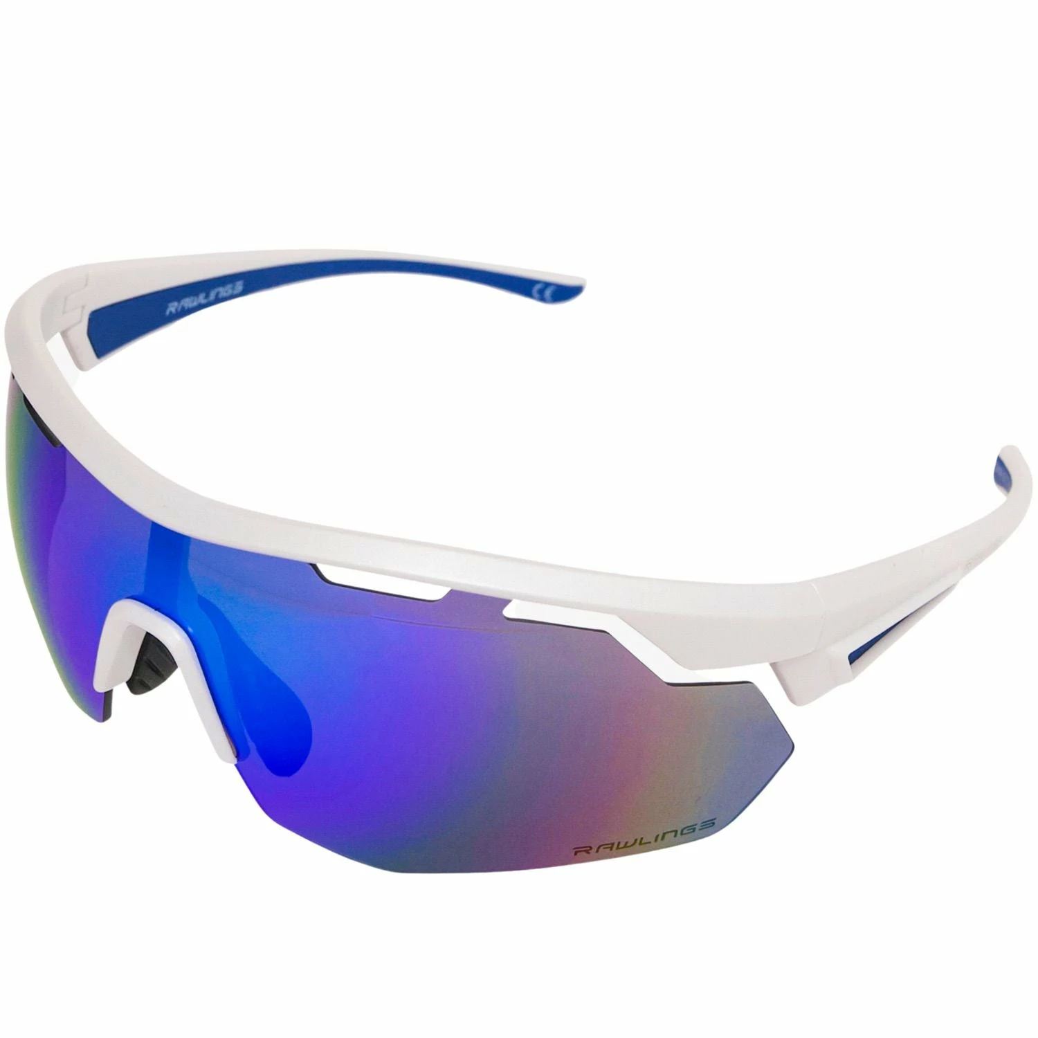 Guardian Baseball Rawlings Adult Sport Baseball Sunglasses Lightweight Stylish 100% UV Poly Lens (White/Blue) 1 Guardian Baseball Rawlings Adult Sport Baseball Sunglasses Lightweight Stylish 100% UV Poly Lens (White/Blue)