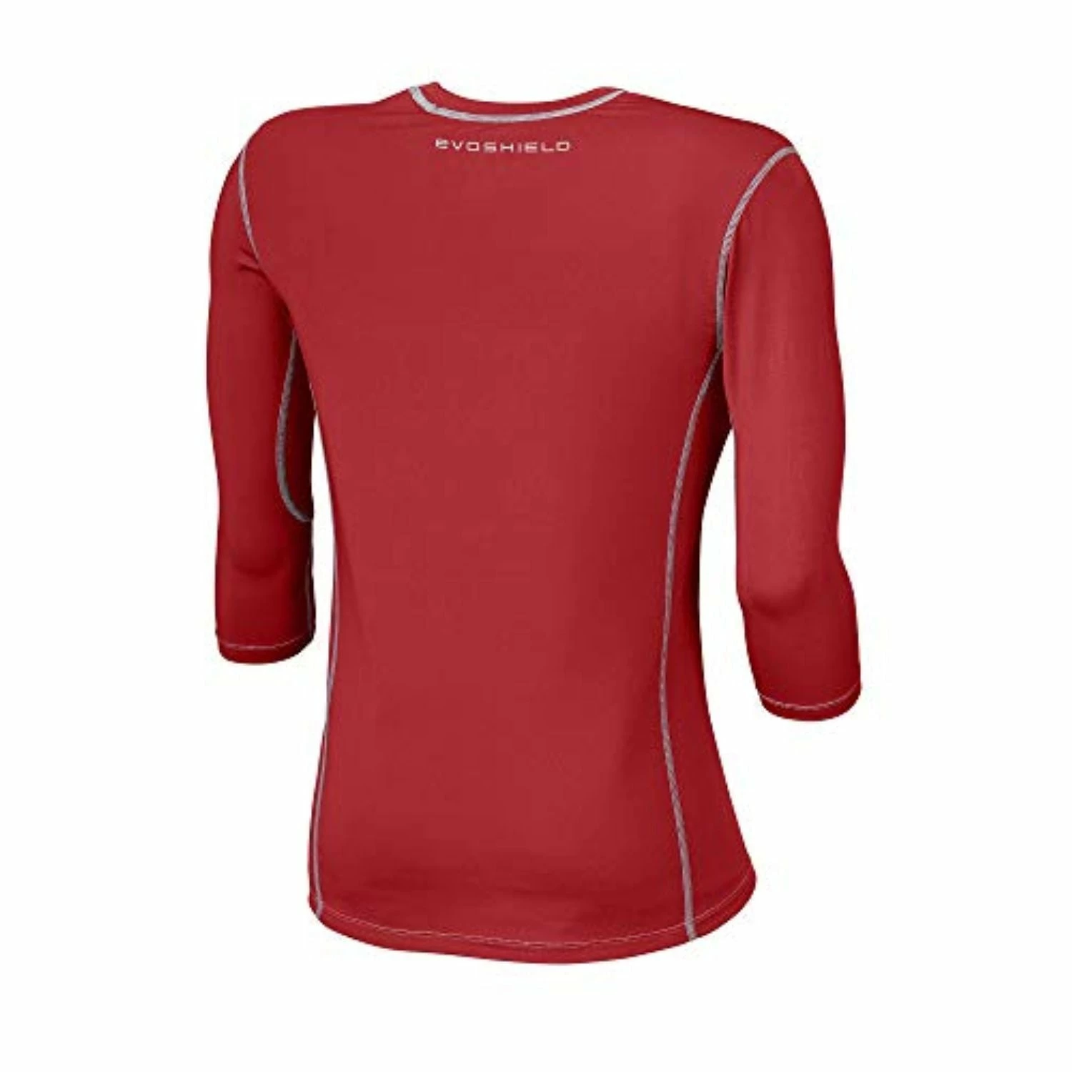 EvoShield Pro Team Baseball Youth Boy's Mid Sleeve Workout Tee Shirt (Scarlet) 2 EvoShield Pro Team Baseball Youth Boy's Mid Sleeve Workout Tee Shirt (Scarlet) - Image 2