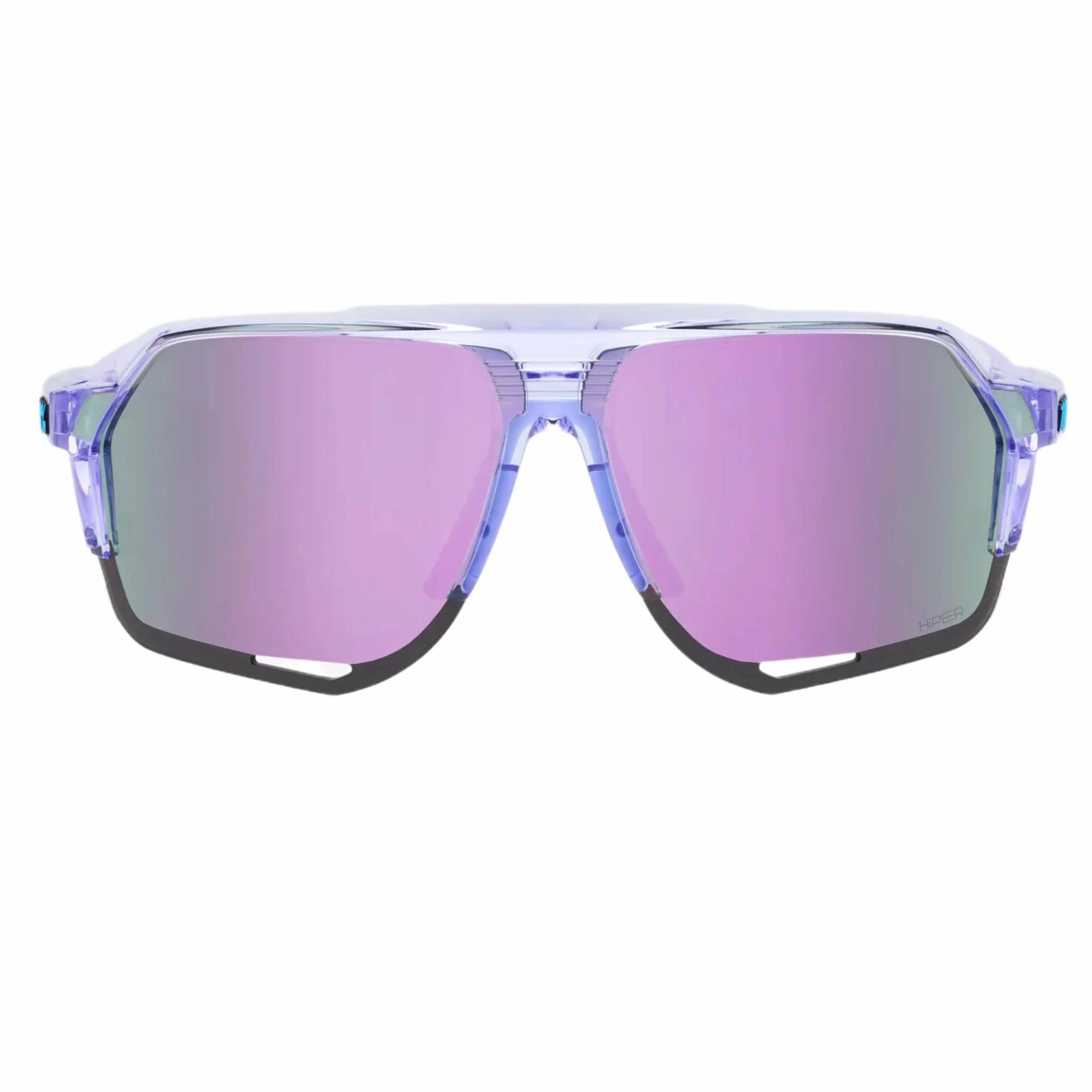 100% Norvik Sport Performance Sunglasses W Interchangeable Lenses (Polished Translucent Lavender - Hiper Lavender Mirror Lens) 2 100% Norvik Sport Performance Sunglasses W Interchangeable Lenses (Polished Translucent Lavender - Hiper Lavender Mirror Lens) - Image 2