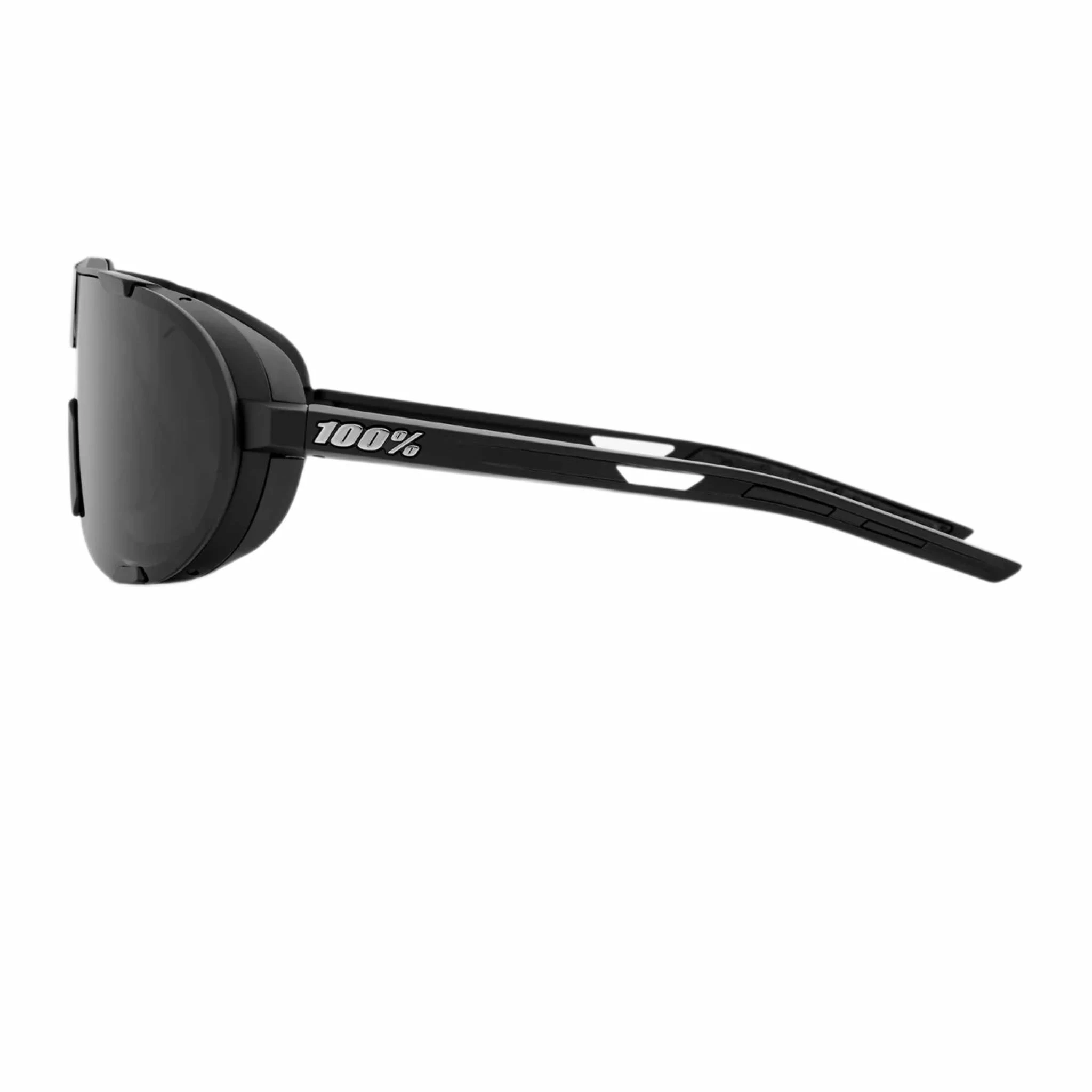 100% Westcraft Sport Performance Sunglasses W Interchangeable Lenses (Matte Black - Smoke Lens) 3 100% Westcraft Sport Performance Sunglasses W Interchangeable Lenses (Matte Black - Smoke Lens) - Image 3