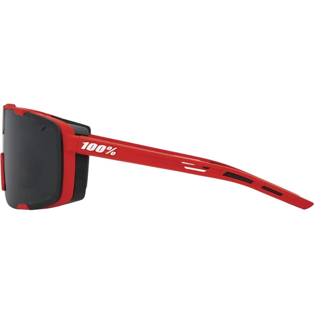 100% Eastcraft Spilt Lens Sport Performance Sunglasses W Interchangeable Lenses (Soft Tact Red - Black Mirror Lens) 3 100% Eastcraft Spilt Lens Sport Performance Sunglasses W Interchangeable Lenses (Soft Tact Red - Black Mirror Lens) - Image 3