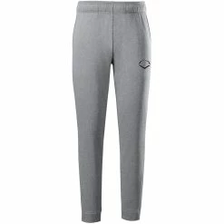 EvoShield Pro Team Baseball Adult Men's Fleece Jogger Sweatpants (Grey)