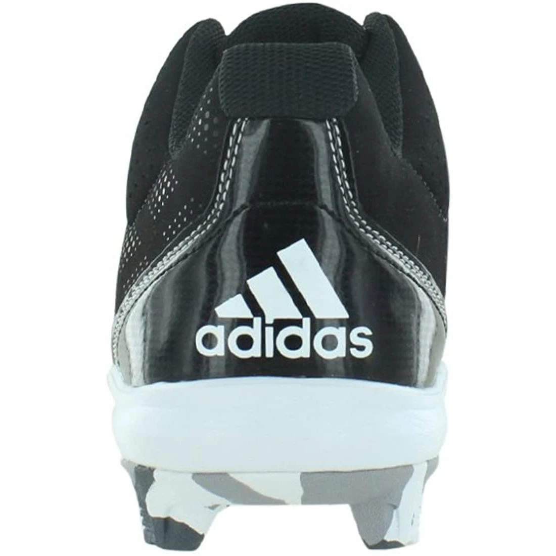 Adidas Wheelhouse Mid 2 Men's Big Kid Rubber Baseball Cleats (Black/White) 7 Adidas Wheelhouse Mid 2 Men's Big Kid Rubber Baseball Cleats (Black/White) - Image 7