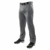 Champro Triple Crown Open Bottom Adult Baseball Pants (Graphite)