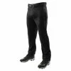 Champro Triple Crown Open Bottom Adult Baseball Pants (Black)