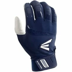 Easton Walk-Off Series Youth Batting Gloves (White/Navy)