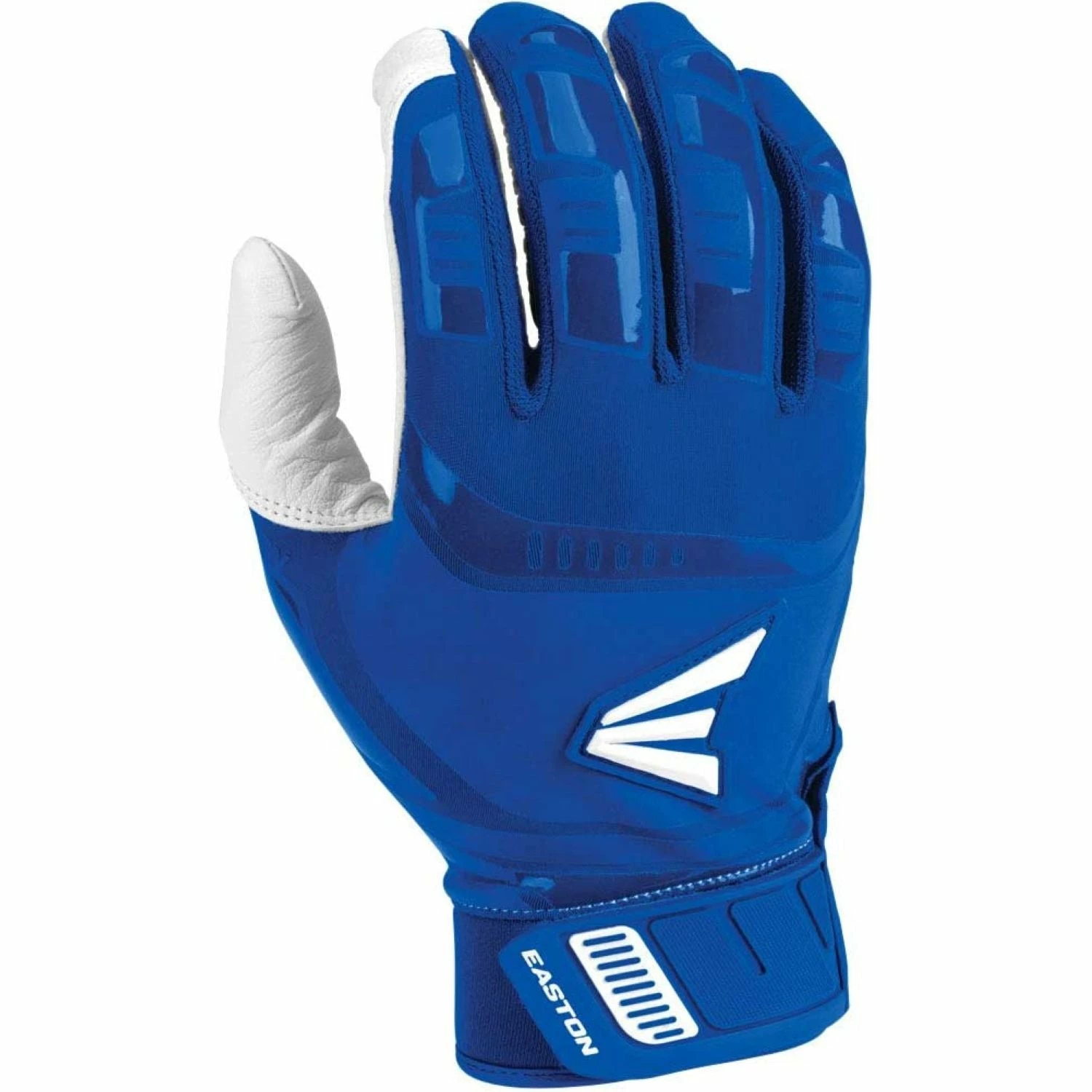 Easton Baseball Walk-Off Series Adult Batting Gloves, Adult (White/Royal) 1 Easton Baseball Walk-Off Series Adult Batting Gloves, Adult (White/Royal)