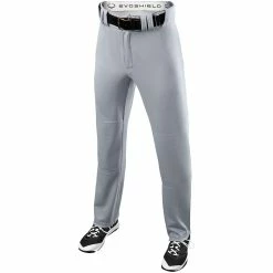 EvoShield Salute Pinstripe Adult Baseball Pants Open Bottom Team (White/Navy)