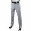 EvoShield Salute Adult Baseball Pants Open Bottom (Gray)