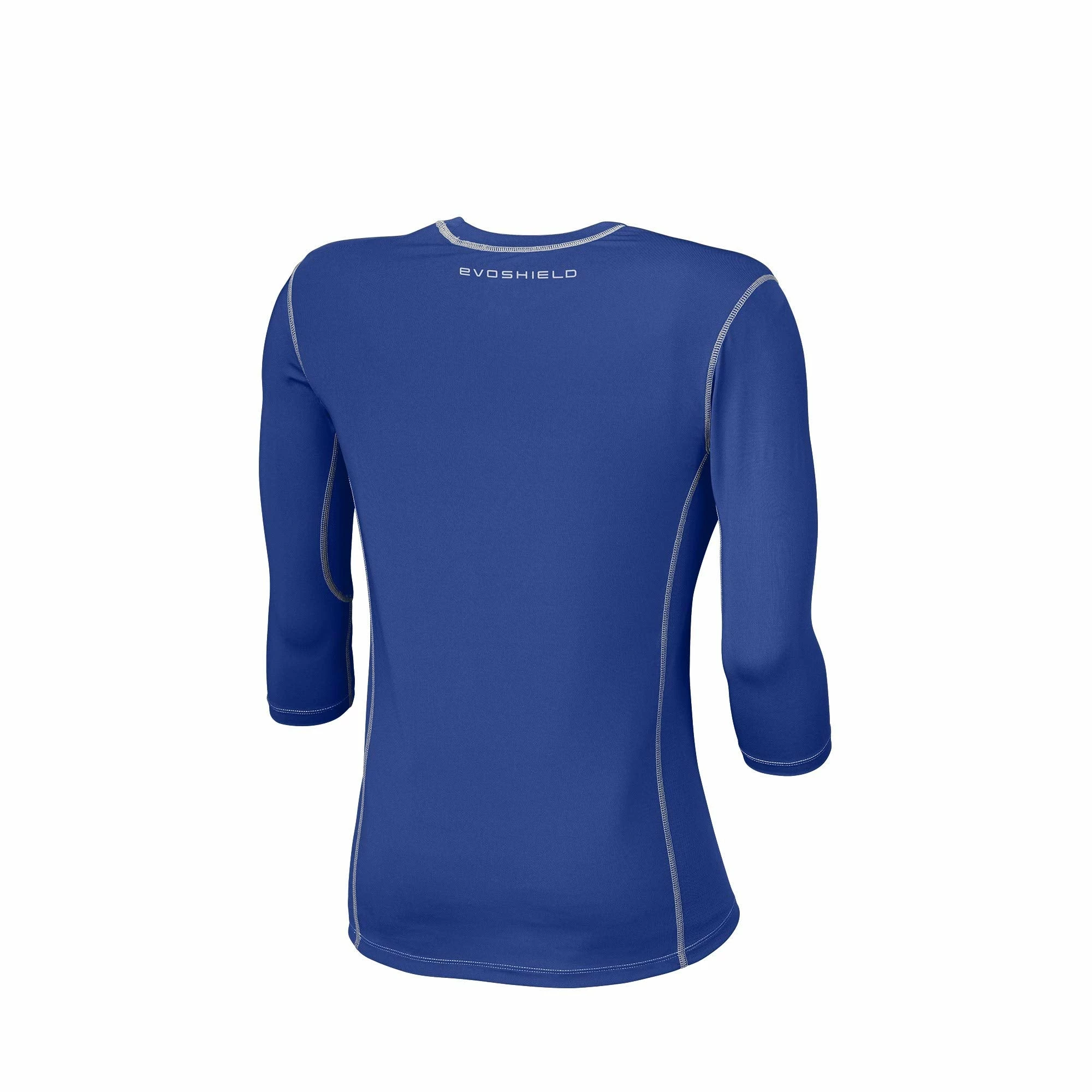 EvoShield Pro Team Baseball Adult Men's Mid Sleeve Workout Tee Shirt (Royal) 2 EvoShield Pro Team Baseball Adult Men's Mid Sleeve Workout Tee Shirt (Royal) - Image 2