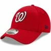 New Era MLB Washington Nationals 9FORTY Stretch Snapback Hat, OSFA (Red)