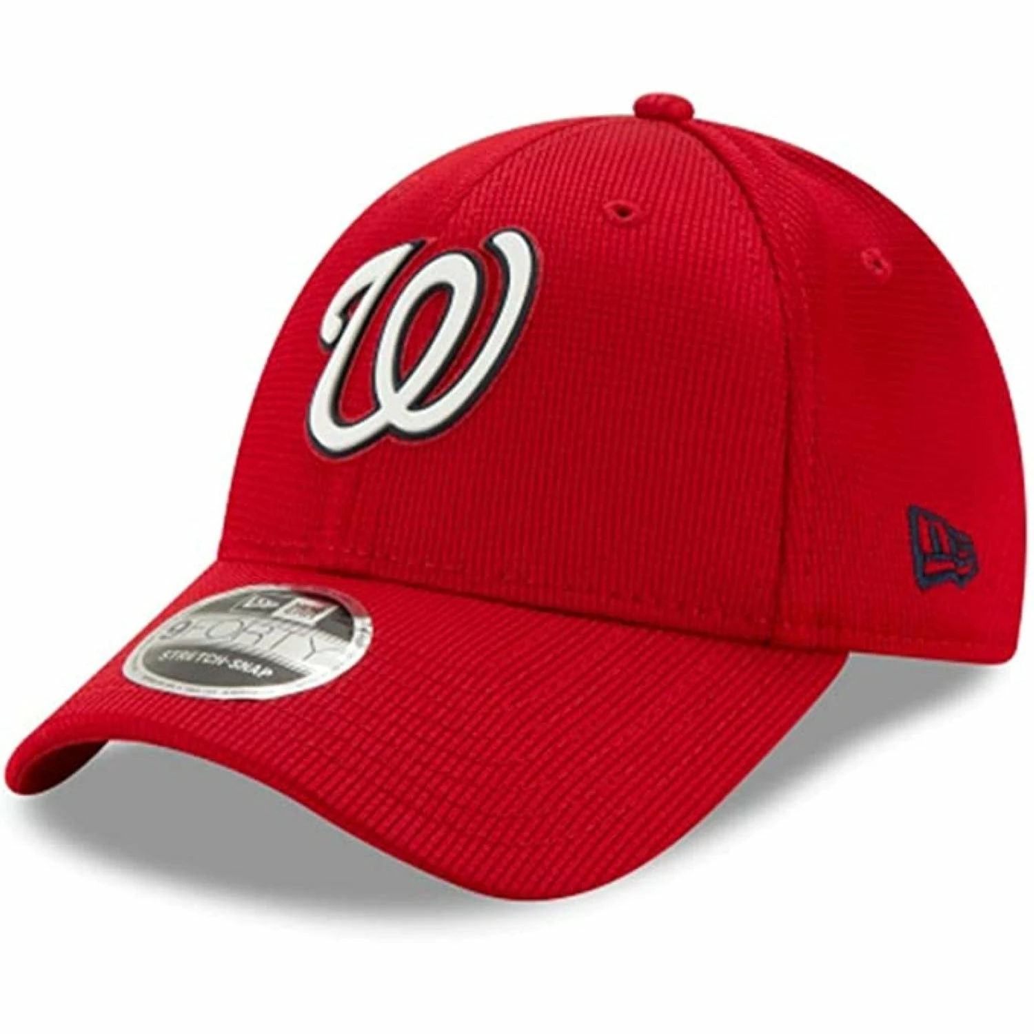New Era MLB Washington Nationals 9FORTY Stretch Snapback Hat, OSFA (Red) 1 New Era MLB Washington Nationals 9FORTY Stretch Snapback Hat, OSFA (Red)