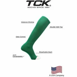 TCK Twin City Knitting Prosport Adult Baseball Softball Sock (Kelly Green) -Cheap Baseball Bats Store 71lytmbness. ac ul1500