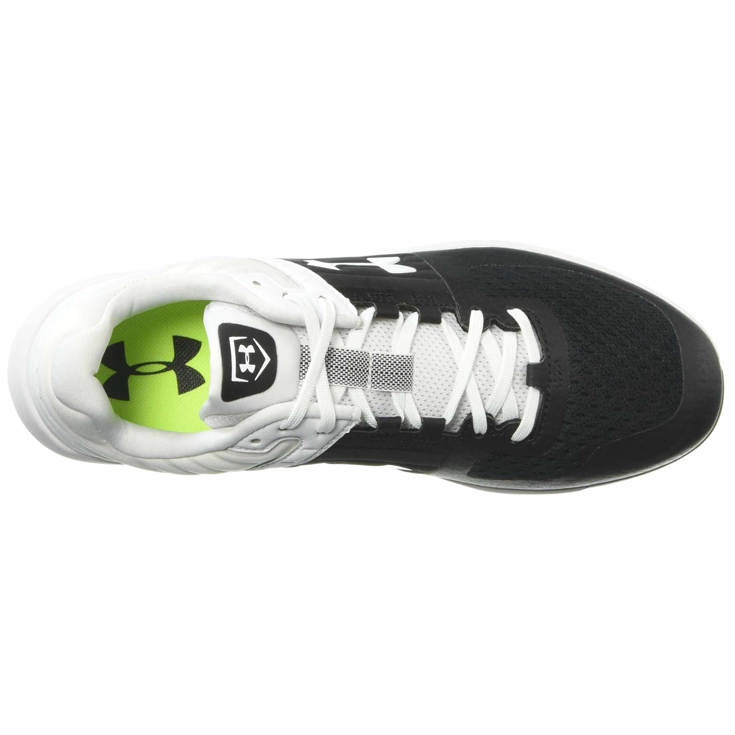 Under Armour Yard Low Men's Baseball Metal Cleats Spikes (Black/White) 5 Under Armour Yard Low Men's Baseball Metal Cleats Spikes (Black/White) - Image 5