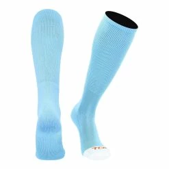 TCK Twin City Knitting Prosport Adult Baseball Softball Sock (Columbia Blue)
