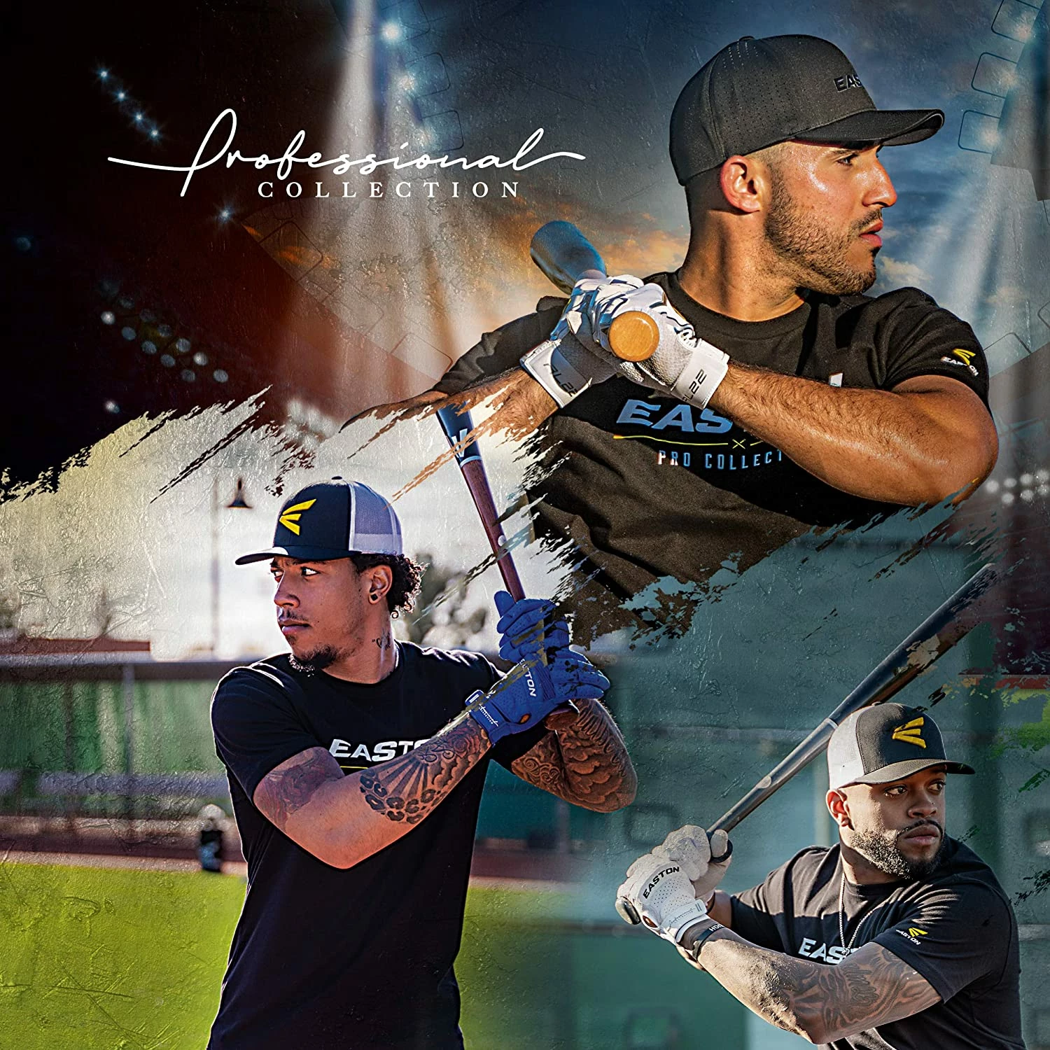 Easton Ramon Laureano Professional Collection Adult Batting Gloves, Large, White 5 Easton Ramon Laureano Professional Collection Adult Batting Gloves, Large, White - Image 5