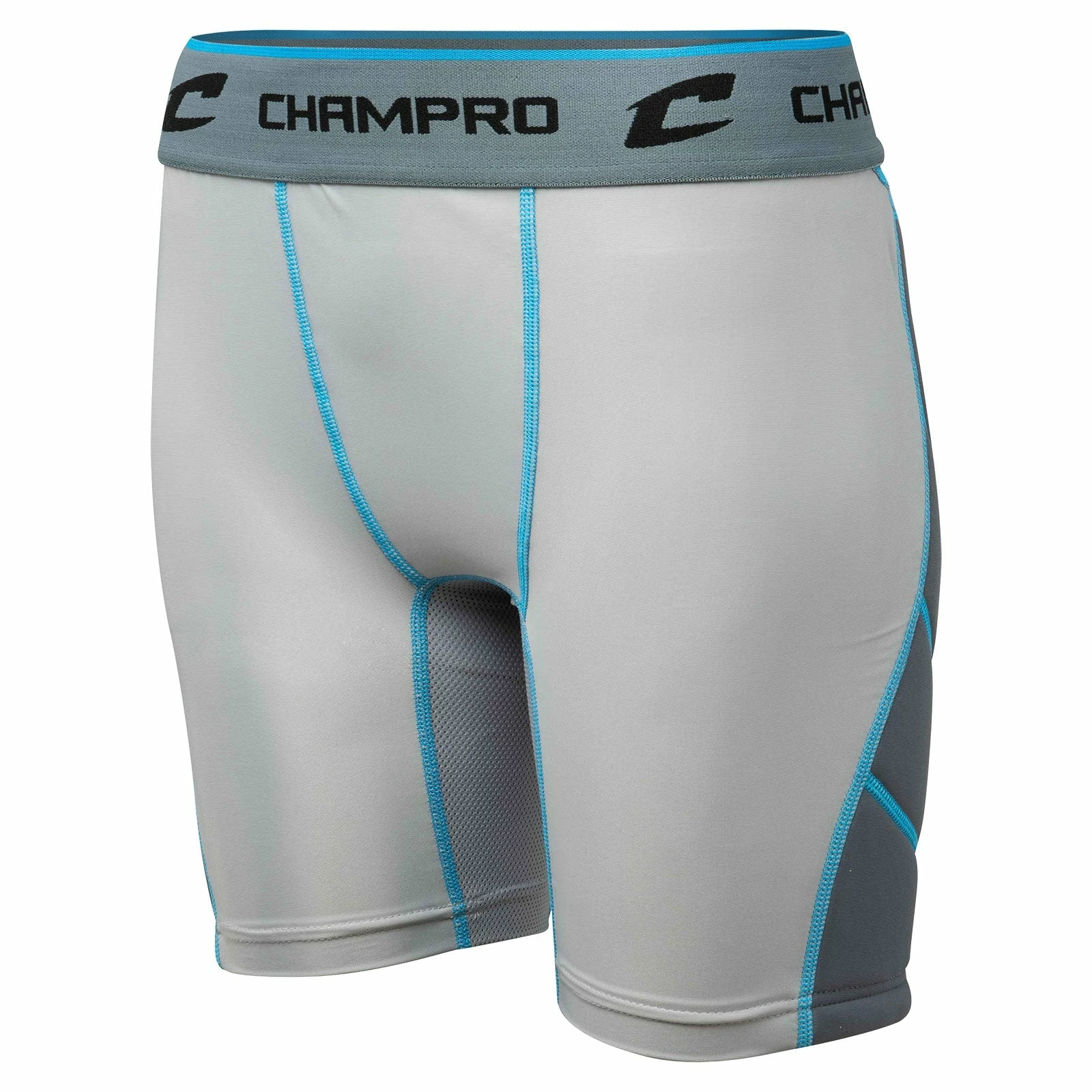 Champro Windmill Fastpitch Softball Womens Compression Sliding Shorts (Grey) 1 Champro Windmill Fastpitch Softball Womens Compression Sliding Shorts (Grey)