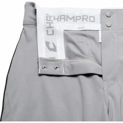 Champro Triple Crown Classic W/ Braid Mens Baseball Pants (Gray/Black) -Cheap Baseball Bats Store 91mff8yzj l. ac ul1500