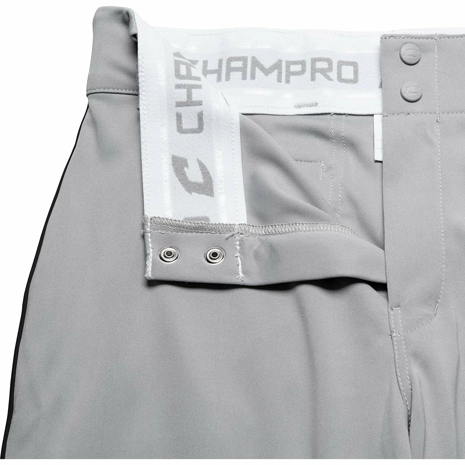 Champro Triple Crown Classic W/ Braid Mens Baseball Pants (Gray/Black) 6 Champro Triple Crown Classic W/ Braid Mens Baseball Pants (Gray/Black) - Image 6
