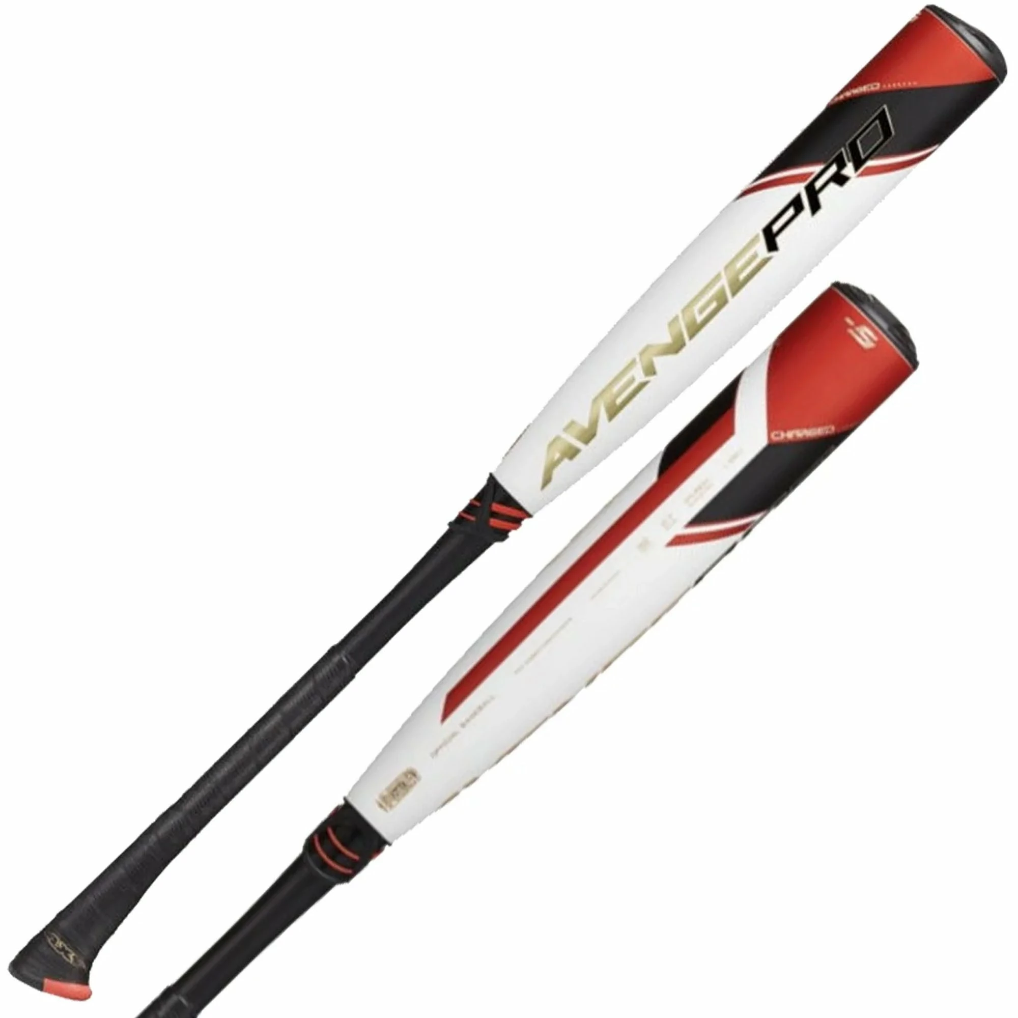 Axe Bat Avenge Pro USSSA 2-3/4" 2-Piece Composite Baseball Bat Drop -10 (White/Black/Red) 1 Axe Bat Avenge Pro USSSA 2-3/4" 2-Piece Composite Baseball Bat Drop -10 (White/Black/Red)