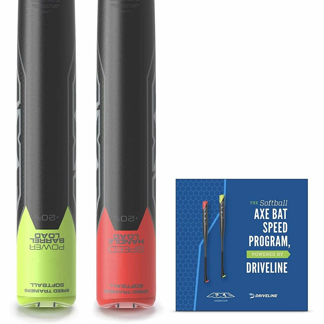 Axe Bat Fastpitch Softball Speed Trainers Elite Hitting System Powered By Driveline 2-Pack (Black/Red/Green) 2 Axe Bat Fastpitch Softball Speed Trainers Elite Hitting System Powered By Driveline 2-Pack (Black/Red/Green) - Image 2