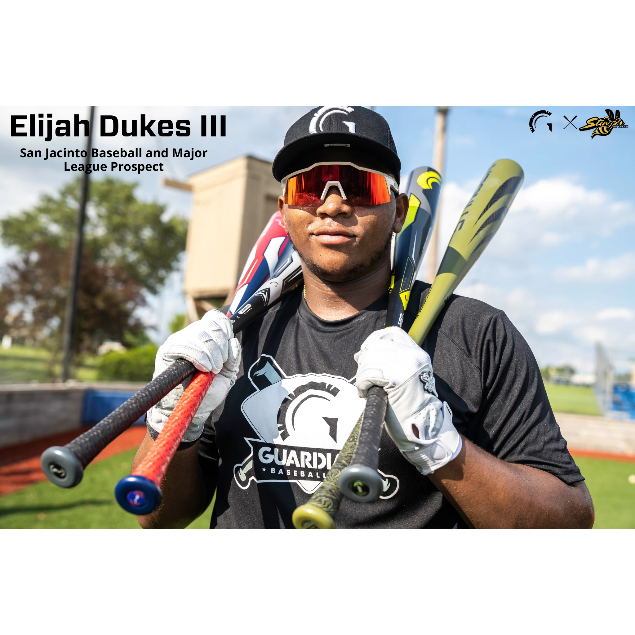 Guardian Baseball X Stinger The Guardian BBCOR 2 5/8" Baseball Bat Drop -3 (White/Red) 4 Guardian Baseball X Stinger The Guardian BBCOR 2 5/8" Baseball Bat Drop -3 (White/Red) - Image 4