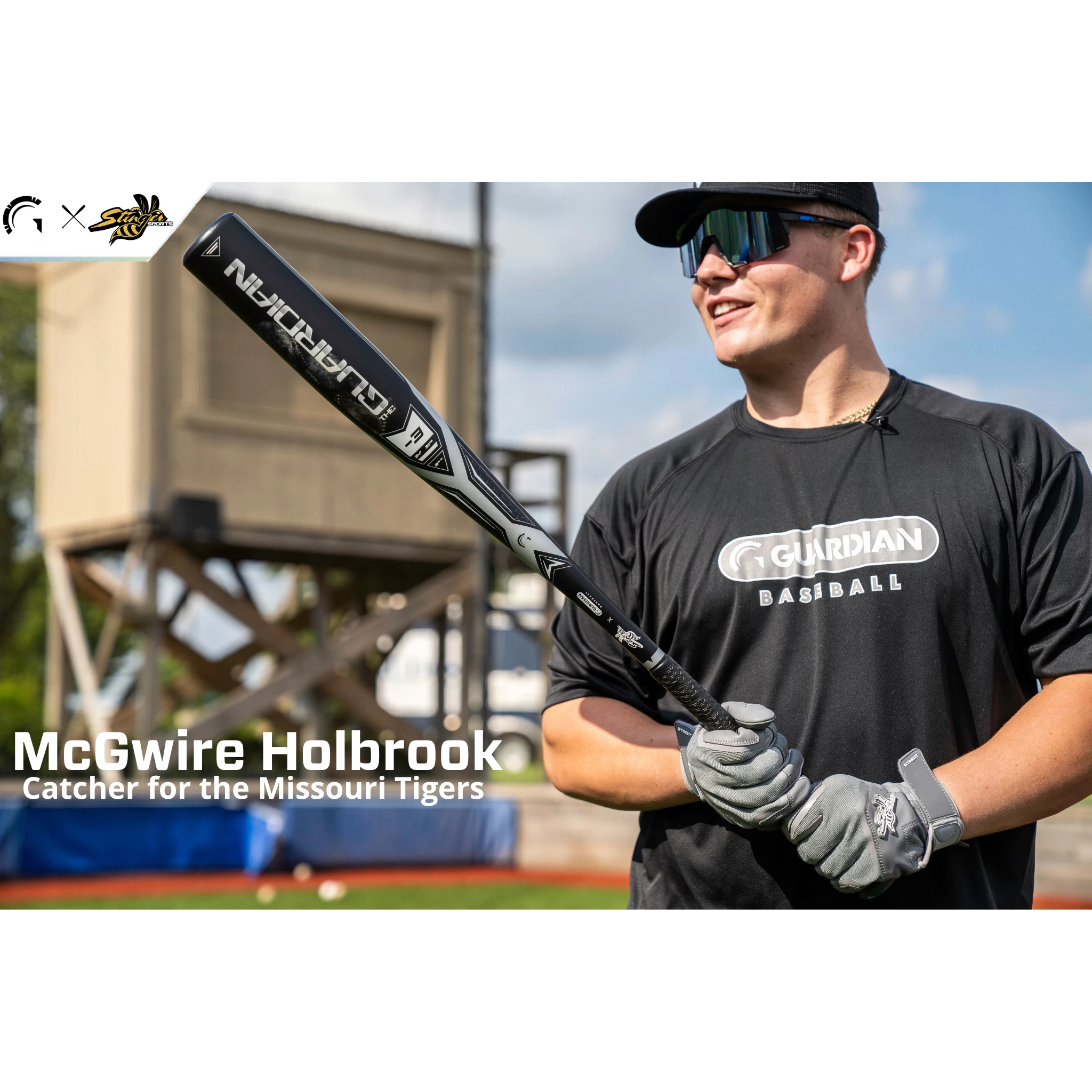 Guardian Baseball X Stinger The Guardian BBCOR 2 5/8" Baseball Bat Drop -3 (White/Red) 7 Guardian Baseball X Stinger The Guardian BBCOR 2 5/8" Baseball Bat Drop -3 (White/Red) - Image 7