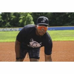 Guardian Baseball HC5 Performance Trucker Snapback Hat (Black-White Gary 3-D Logo) -Cheap Baseball Bats Store GB HC5 Black Gary lifestyle1