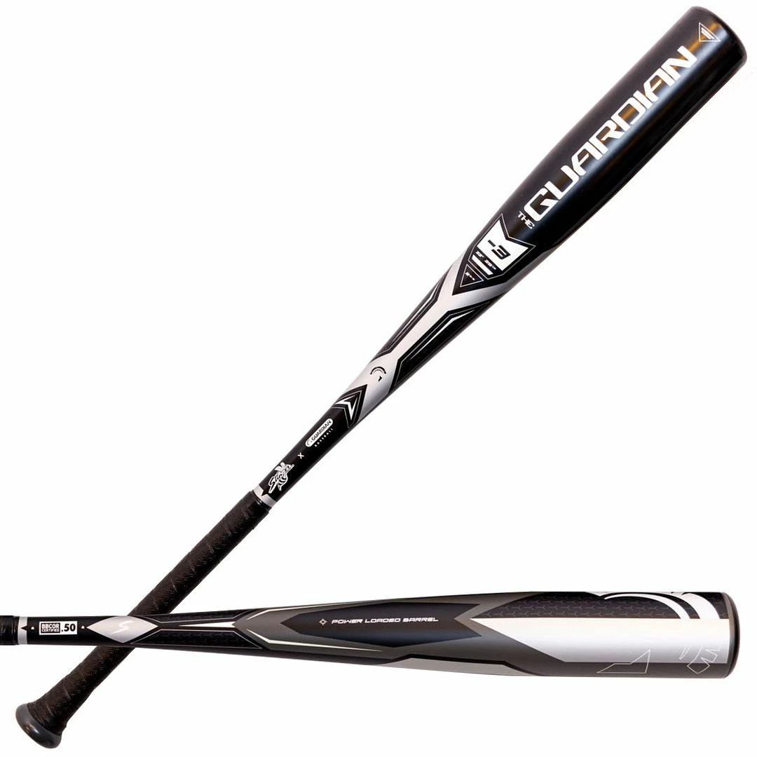 Guardian Baseball X Stinger The Guardian BBCOR 2 5/8" Baseball Bat Drop -3 (Black/Gray) 3 Guardian Baseball X Stinger The Guardian BBCOR 2 5/8" Baseball Bat Drop -3 (Black/Gray) - Image 3