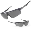 Guardian Baseball Reflector Pro Adult Shield Sunglasses - Comes With Protective Case And Lens Cloth - Adult Unisex - Sports Sunglasses (Grey/Grey)