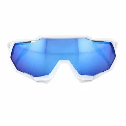 100% Speedtrap Xtreme Sports Performance Sunglasses W Interchangeable Lenses, Matte White - Hiper Blue Multilayer Mirror Lens -Cheap Baseball Bats Store MatteWhite HiperBlueMultilayerMirrorLens2