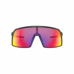 Oakley Sutro Men's Polarized Baseball Shield Sunglasses (Matte Black/Prizm Road) -Cheap Baseball Bats Store OakleySutroMatteBlack PrizmRoad 01