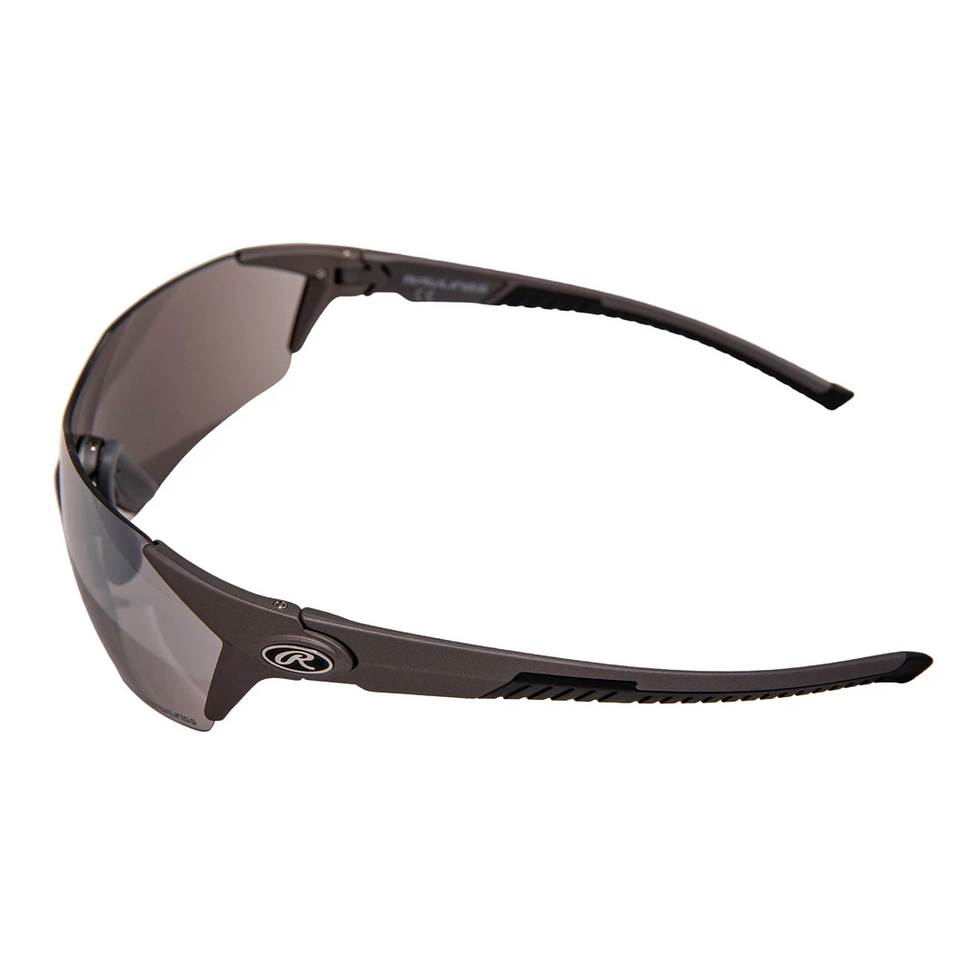 Rawlings 1801 Men's Adult Shield Baseball Sunglasses (Gunmetal/Smoke) 2 Rawlings 1801 Men's Adult Shield Baseball Sunglasses (Gunmetal/Smoke) - Image 2