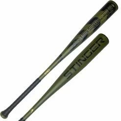 Stinger Missile 2 BBCOR 2022 2 5/8" Baseball Bat Drop -3 Matte (Military Green/Black/Gold Accents)