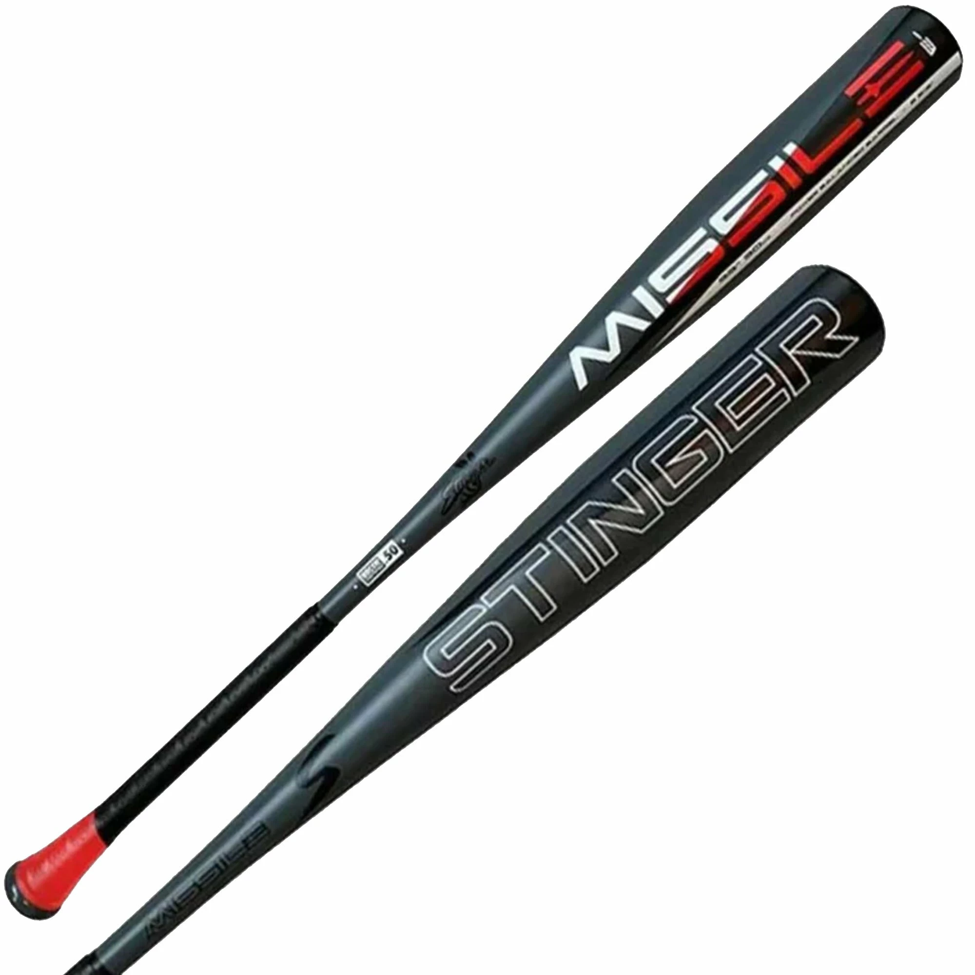 Stinger Missile BBCOR Aluminum Baseball Bat 2 5/8 Barrel (Black/Red) 1 Stinger Missile BBCOR Aluminum Baseball Bat 2 5/8 Barrel (Black/Red)