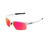 100% Speedcoupe Sport And Cycling Performance Baseball Sunglasses Mutilayer Mirror Lens (White/Purple)
