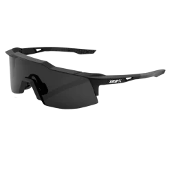 100% Speedcraft SL Performance Vented Baseball Sport Sunglasses (Black Smoke)