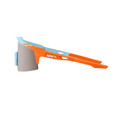 100% Speedcraft XS Performance Vented Baseball Sport Sunglasses (Soft Tact Two Tone - HiPER Silver Mirror Lens) -Cheap Baseball Bats Store SpeedcraftSLTwoToneSilver2