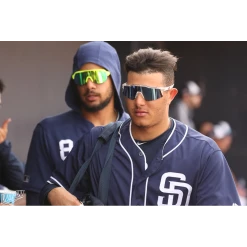 100% Speedcraft XS Performance Vented Baseball Sport Sunglasses (Soft Tact Two Tone - HiPER Silver Mirror Lens) -Cheap Baseball Bats Store SpeedcraftSLlifestyle1 409f5147 1bfa 49af b6b3 6fd072659c85