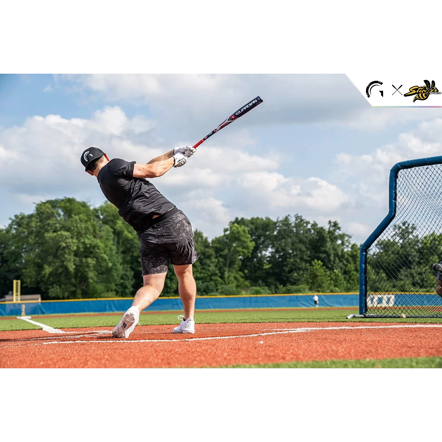 Guardian Baseball X Stinger The Guardian BBCOR 2 5/8" Baseball Bat Drop -3 (White/Red) 6 Guardian Baseball X Stinger The Guardian BBCOR 2 5/8" Baseball Bat Drop -3 (White/Red) - Image 6